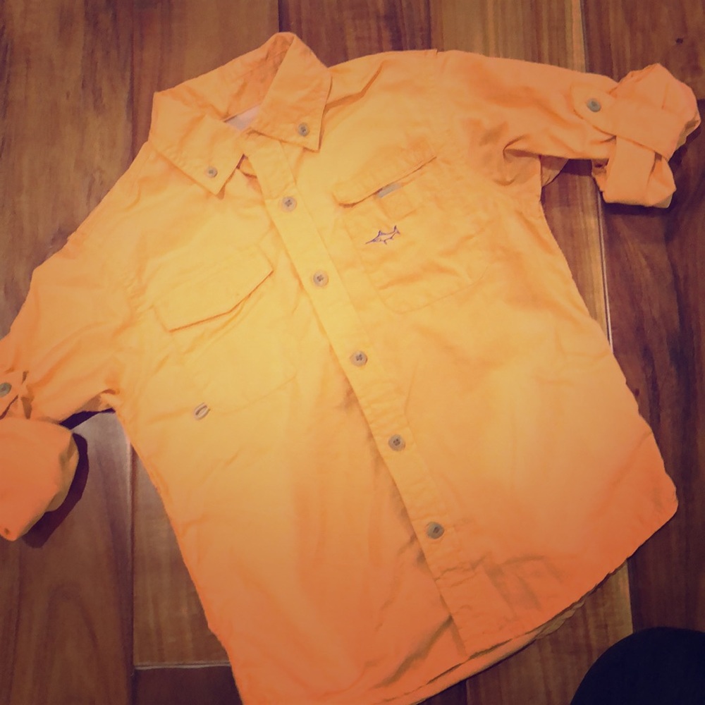 Boys fisherman style shirt! Lots of cute details!